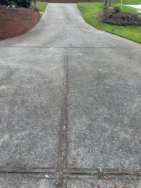 Before Pressure Washing